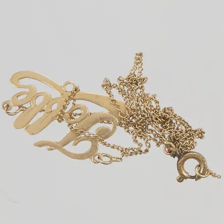 Diverse guld, defekt, 14K, 2,7g.