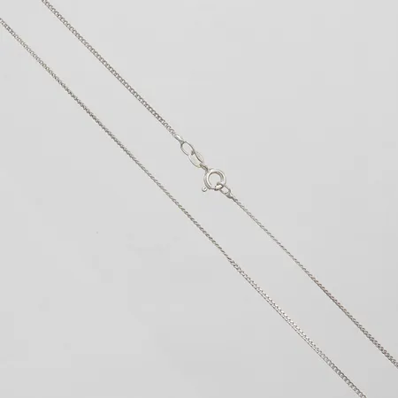 Kedja, Pansar, längd: 42,2cm, bredd: 1,2mm, silver, 925/1000 Vikt: 2 g