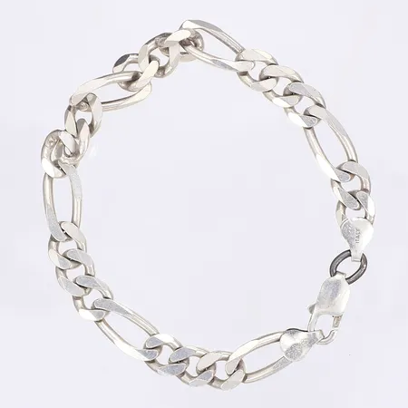 Armband, längd 22cm, bredd 9mm, silver 925/1000 Vikt: 21,1 g