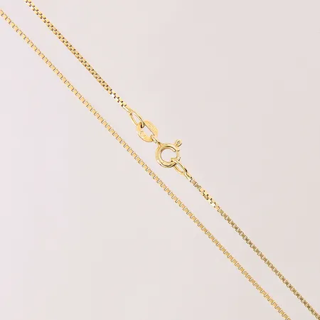 Kedja Venezia, längd: 46cm, bredd: 0,9mm, Balestra, 18K  Vikt: 3,6 g