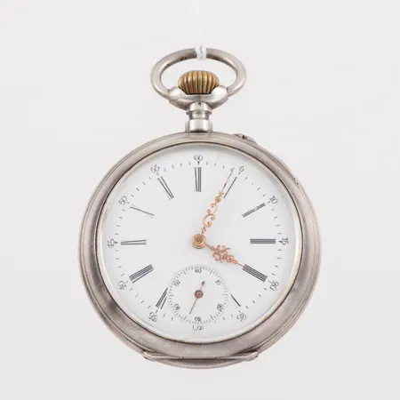 Fickur Billodes, tickar igång men ej funktionstestad, diameter ca 5 cm, silver.