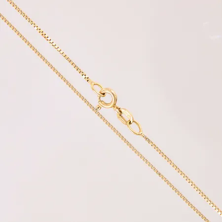 Kedja Venezia, längd 38cm, bredd 0,2mm, Balestra, 18K  Vikt: 2,4 g