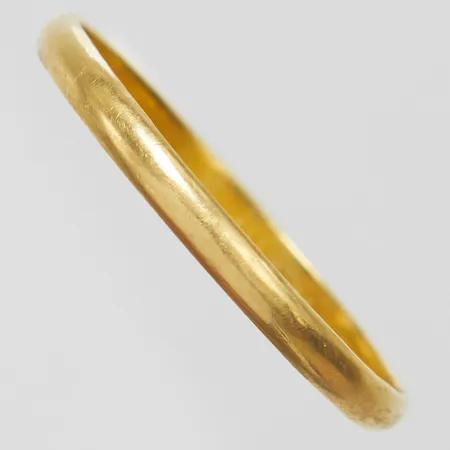 Ring, slät, Ø20½, bredd: 2,1mm, 18K Vikt: 1,7 g