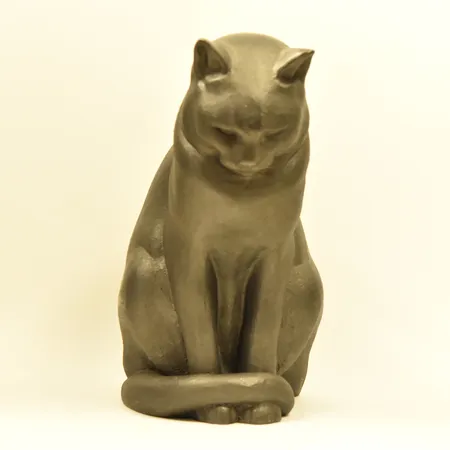 Skulptur, Jönssons Katt, höjd 33 cm, gjutjärn, Anders Jönsson, Svenskt Tenn, osignerad, inga tillbehör. OBS! ENDAST AVHÄMTNING, KONTOR ESKILSTUNA / VÄSTERÅS