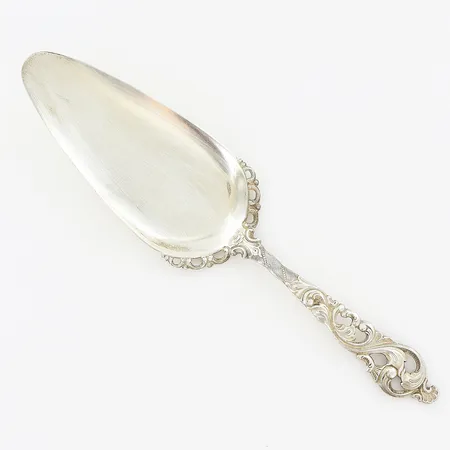 Tårtspade 210mm, putsrepor, svensk importstämpel, silver 830/1000.  Vikt: 44,8 g
