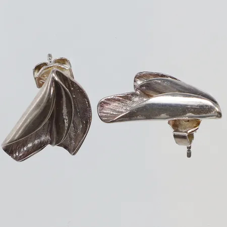 Ett par örhängen 20x15mm, silver, 925/1000 Vikt: 5,6 g