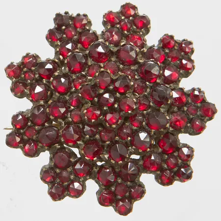 Brosch granater, Ø 23,5-32,5mm, oädel metall.