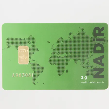 Tacka, Nadir Gold, srn: A083081, plomberad, 24K, 1,0g.