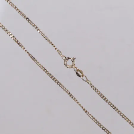 Kedja Pansar, längd 42,5cm, bredd 1,7mm, silver 925/1000 Vikt: 3,6 g