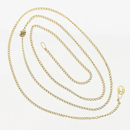 Kedja Pansar defekt, 14K Vikt: 2,4 g