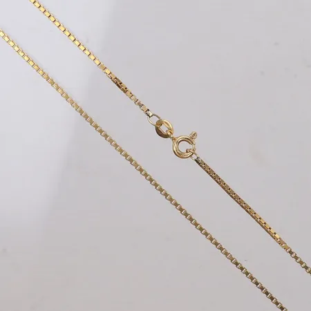 Kedja Venezia, längd 38cm, bredd 1,2mm, 18K  Vikt: 5,2 g