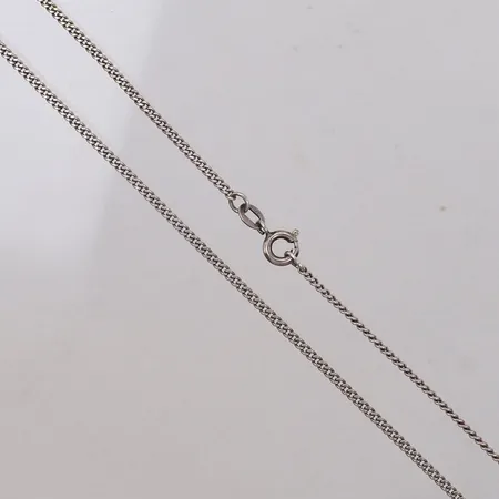 Kedja Pansar, längd 38,5cm, bredd 1,7mm, silver 835/1000 Vikt: 3,1 g