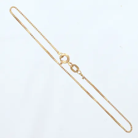 Armband Venezia, längd 18cm, bredd 0,80mm, 18K   Vikt: 1,1 g