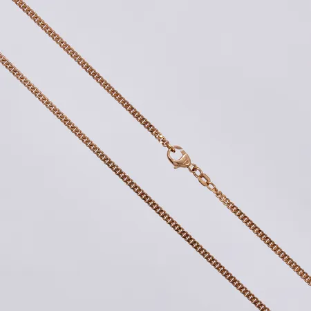 Kedja Pansar längd ca 45cm, bredd ca 2mm, 18K Vikt: 11,2 g