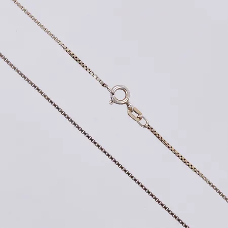 Kedja Venezia längd 41,5xm, bredd ca 1mm, 925/1000 silver Vikt: 3,3 g