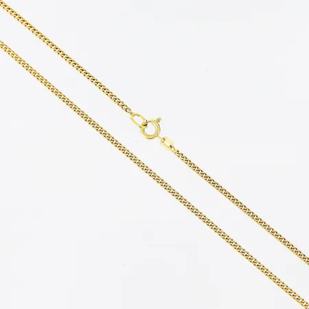 Kedja Pansar, 38,5cm, bredd 2mm, 18K Vikt: 6,1 g