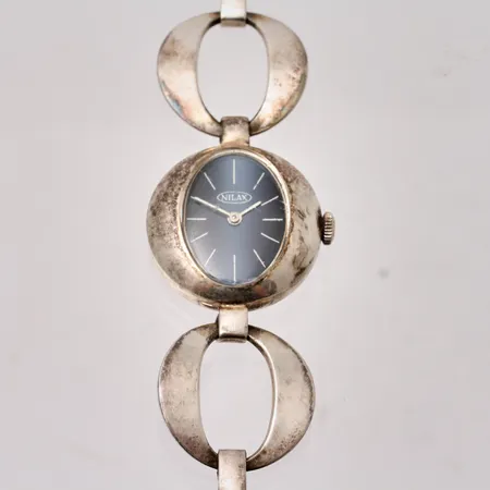 Damur i silver, Nilax, mått 14,5x19,8mm, 830/1000, bruttovikt 30,55g.