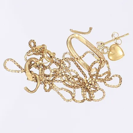 Diverse guld defekt 18K Vikt: 4,1 g