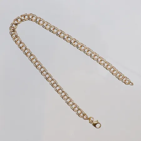 Armband Bismarck, längd 19cm, bredd 4mm, 18K Vikt: 6 g