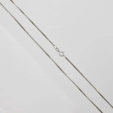 Kedja, Venezia, längd: 42,2cm, bredd: 1,4mm, silver, 925/1000 Vikt: 4,9 g