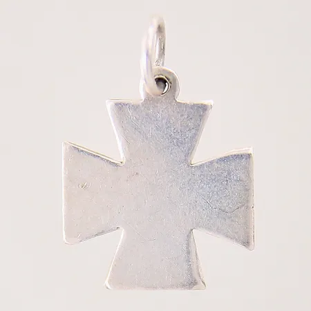 Hänge Kors, längd: 24mm, bredd: 7,7-17mm, silver 925/1000 Vikt: 2,3 g