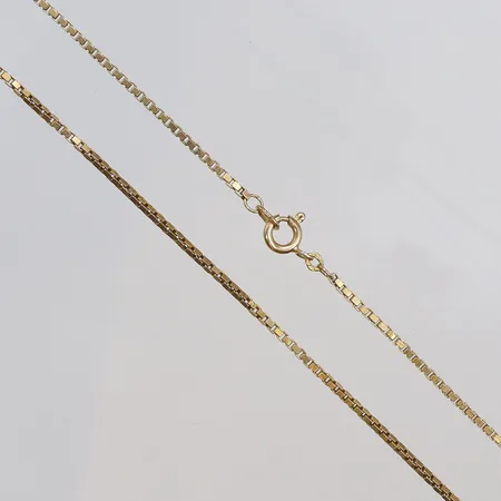 Halskedja Venezia, längd 61cm, bredd 1,5mm, 18K Vikt: 10,4 g