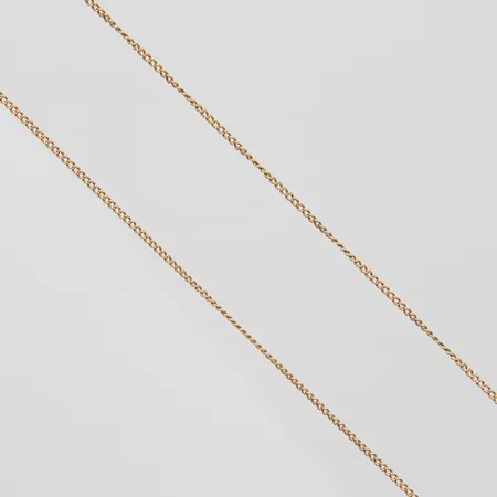 Kedja, Pansar, trasig/av, 18K Vikt: 1,6 g
