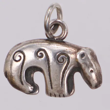 Hänge, längd 17,3mm, bredd 16,8mm, silver 925/1000 Vikt: 2,5 g