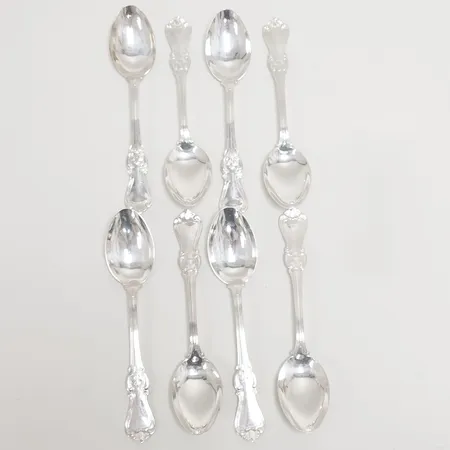 8 Dessertskedar, modell: Olga, längd: 159mm, SABE, 1994, silver, 830/1000 Vikt: 306,6 g