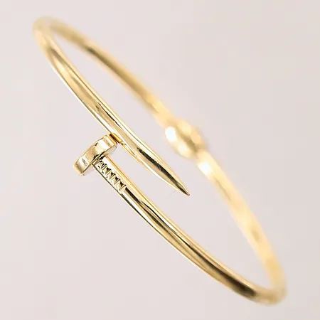 Armring, Ø60mm, bredd 3mm, ihålig, OBS! Ej märkesdesign! 14K  Vikt: 7,4 g
