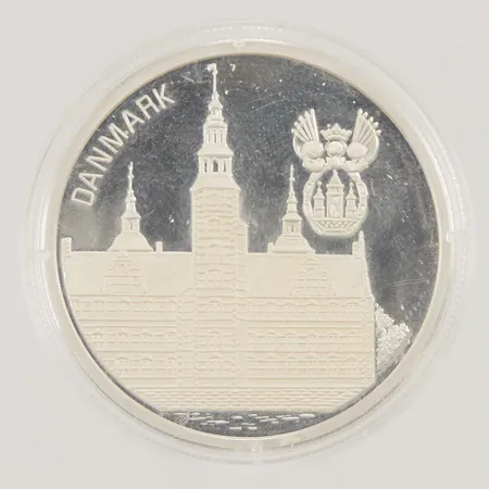 Medalj, Europa - Danmark, Ø40mm, präglat år 1996, plastetui, 999/1000 silver, 20,0g.