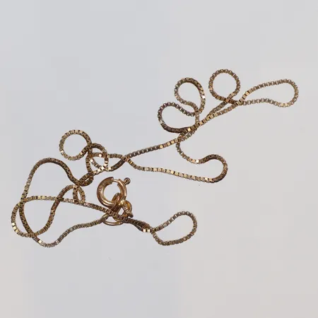 Kedja Venezia 39,5mm bredd 1mm, med slitage silver 925/1000 Vikt: 1,8 g