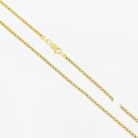 Kedja X-länk, defekt länk, 18K Vikt: 8,3 g