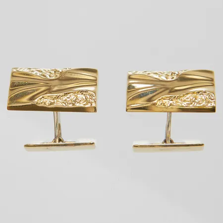 Manschettknappar, 20,3x12,4mm, delvis förgyllda, silver, 925/1000 Vikt: 6,4 g