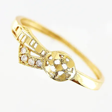 Ring, stenar, stl 17, bredd 5mm, 21K. Vikt: 1 g