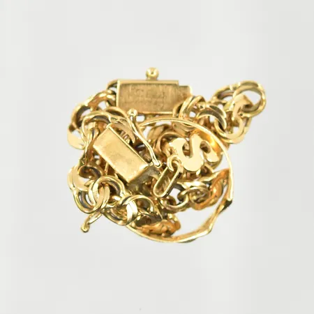 Diverse defekt guld, 18K. Vikt: 8,1 g