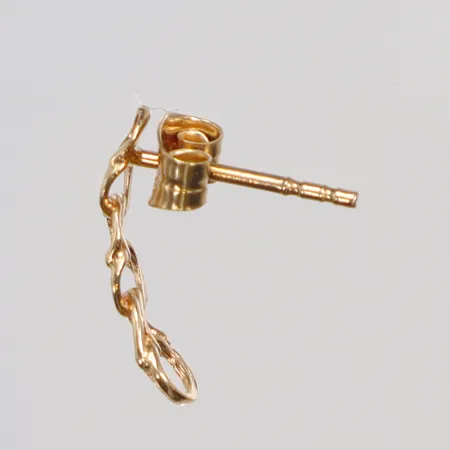 Udda örhänge Bismarck, 13x11mm, 18K Vikt: 0,4 g