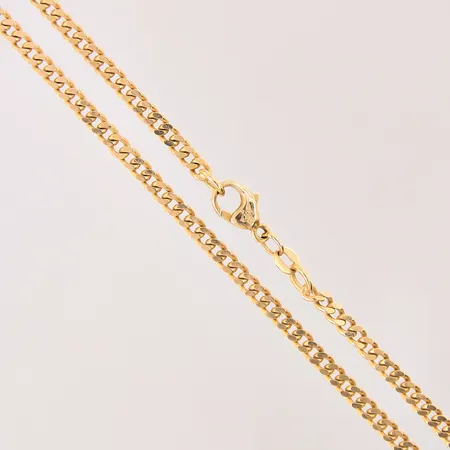 Kedja Pansar, längd: 52,5cm, bredd: 3,2mm, Balestra, 18K  Vikt: 18,7 g