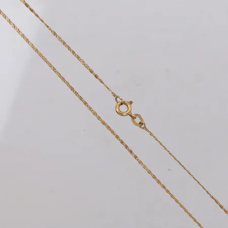 Kedja, längd 48,5cm, bredd 1,1mm, 18K Vikt: 2,6 g