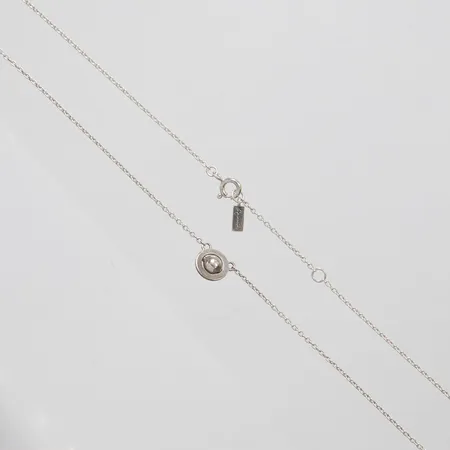 Collier, Efva Attling, Mini Planet Necklace, längd: 42,2+45,2cm, bredd: 1-9mm, silver, 925/1000 Vikt: 3 g
