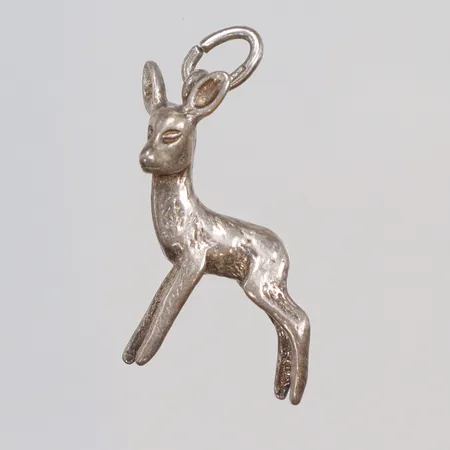 Hänge rådjur, 25x15mm, silver, 925/1000 Vikt: 2,5 g