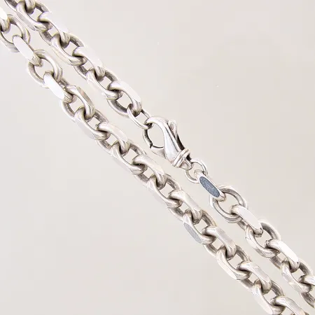 Collier Ankar, 63cm, bredd: 7,3mm, silver 925/1000 Vikt: 95,8 g