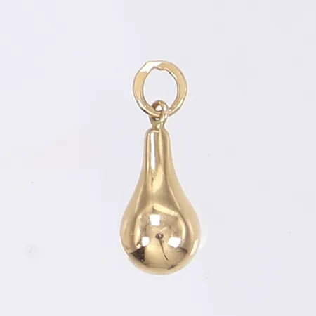 Hänge droppe, längd 18cm, bredd 7mm, 18K Vikt: 0,7 g