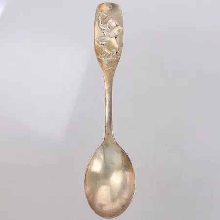 Sked, längd 13,5cm, gravyr, silver 830/1000 Vikt: 30,2 g