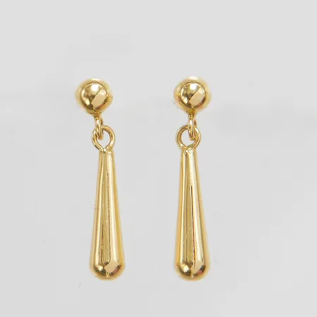Örhängen, droppar, längd: 16,7mm, 18K Vikt: 0,7 g
