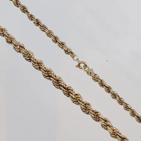 Kedja Cordell 43cm bredd 5mm 18K Vikt: 14,2 g