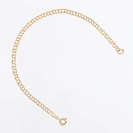 Armband Bismarck, 18cm, bredd: 3mm, 18K Vikt: 2,2 g