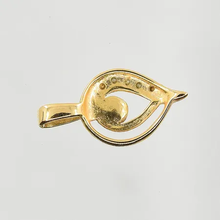 Diverse defekt guld med sten, 18K. Vikt: 1,7 g