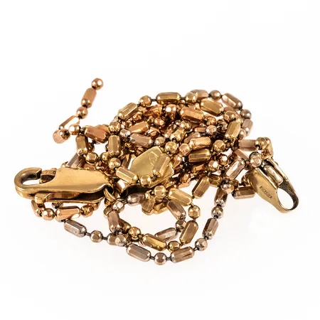 Defekt guld i 18K. Vikt: 6,4g.