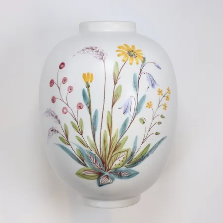 Vas, Rörstrand, Fajans,höjd 15cm, Ø10cm